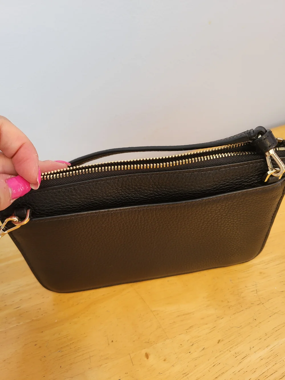 Kate spade Black Leather Crossbody